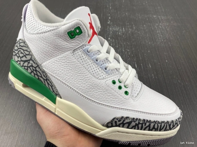 537 (W) EasyMatch Retro Lucky CK9246- 3 Green Jordan 0103